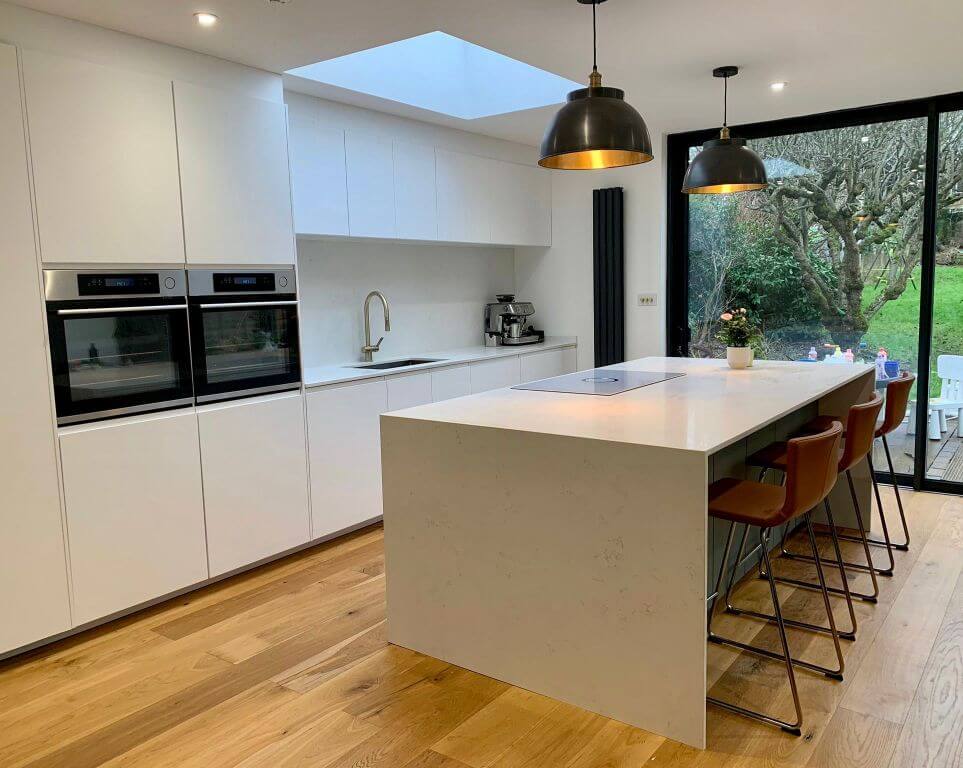 Agatha White White Quartz Worktop by Artemistone — image 6