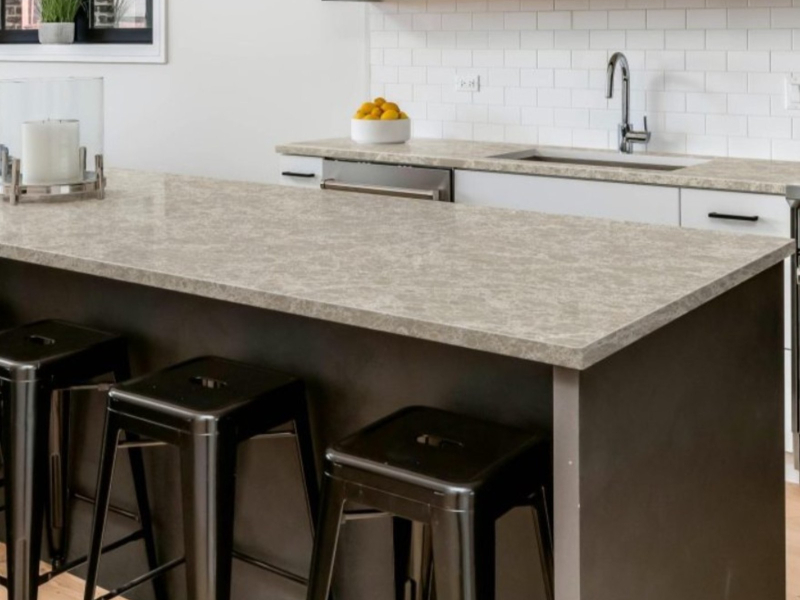 Artemistone Taj Mahal Brown Quartz Worktop by Artemistone — image 2