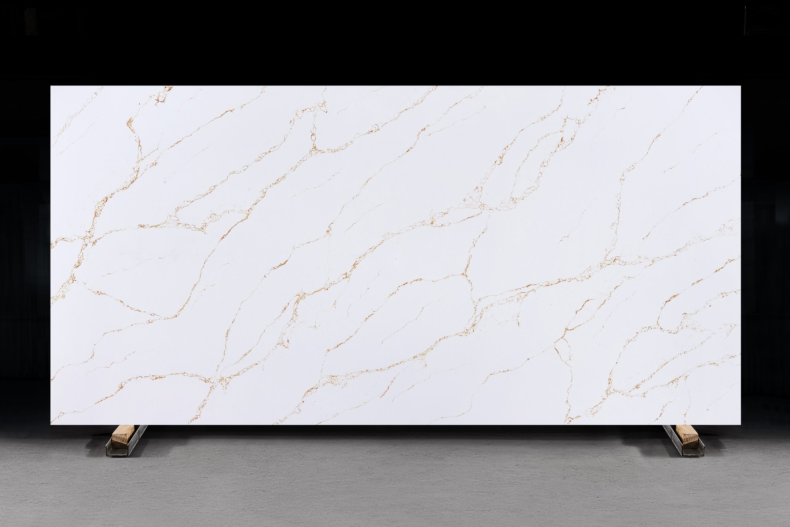 Bianco Gild White Quartz Worktop by Artemistone — image 2