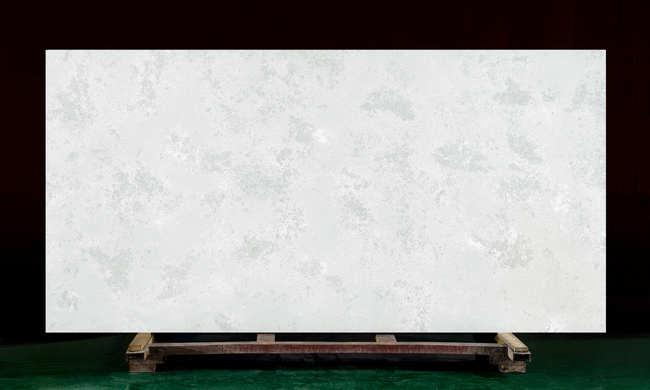 Ciment Blanc White Quartz Worktop by Artemistone — image 3