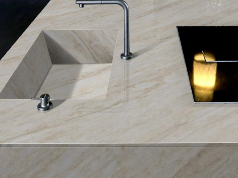 Dynastic Taj Brown Quartz Worktop by Artemistone — image 2