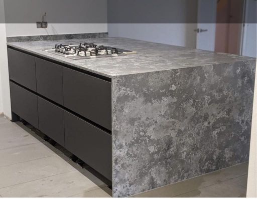 El Teide Grey Quartz Worktop by Artemistone — image 4