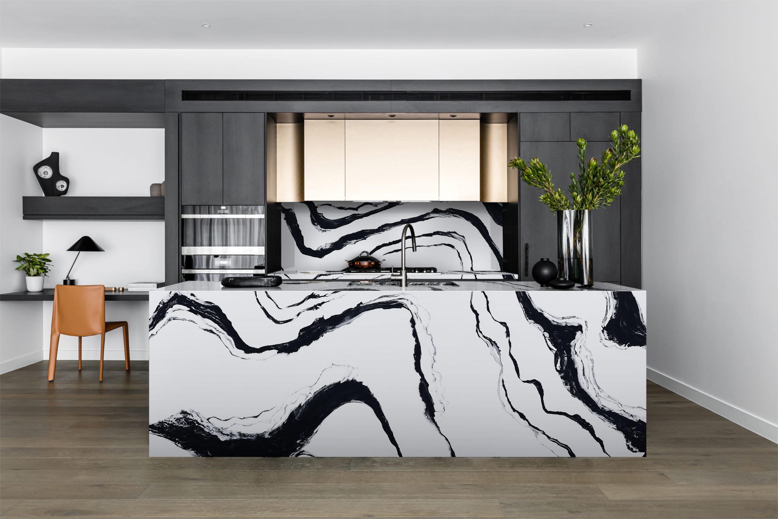 Equis Cream Quartz Worktop by Artemistone — image 2