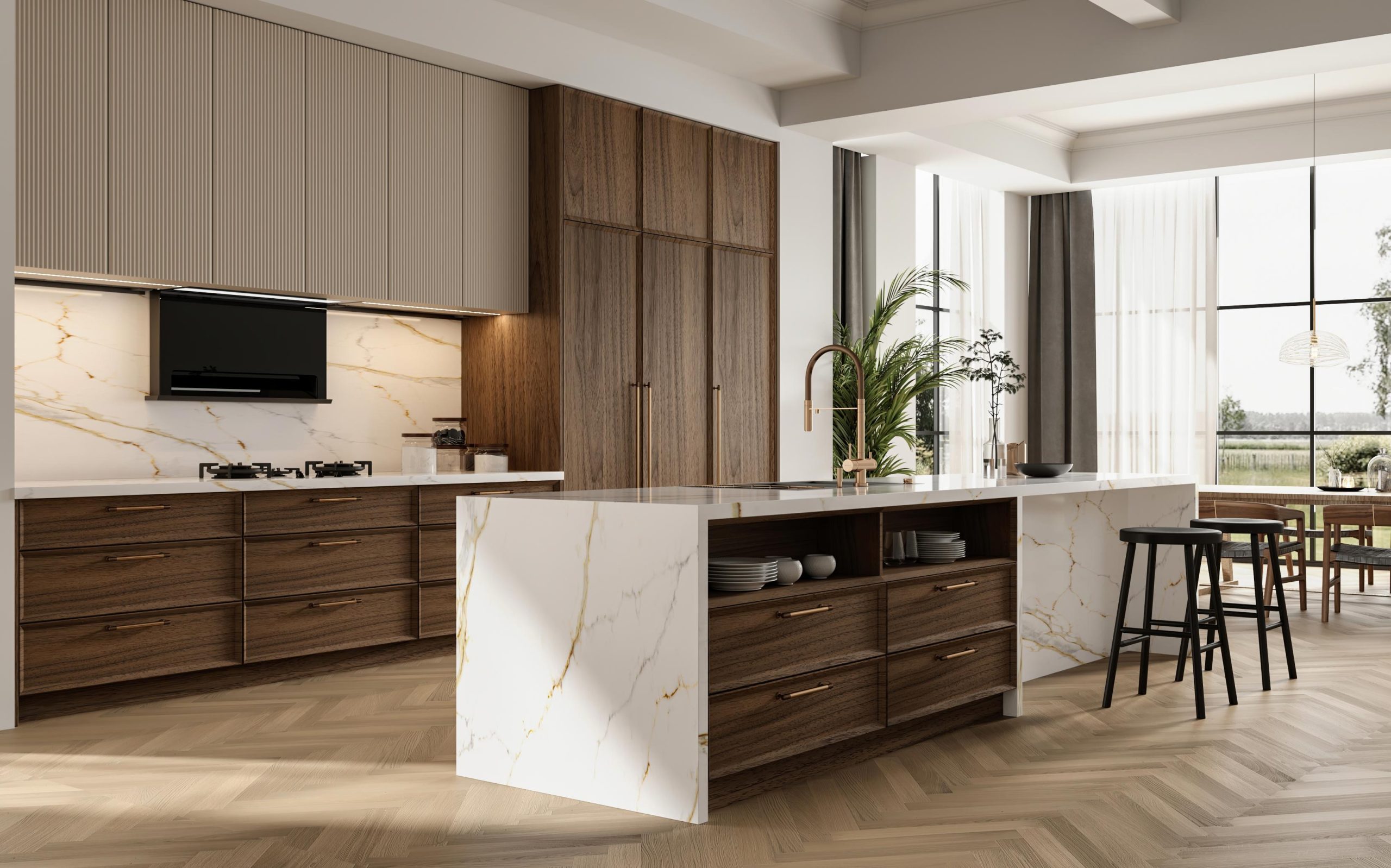 Fortis Cream Quartz Worktop by Artemistone — image 2