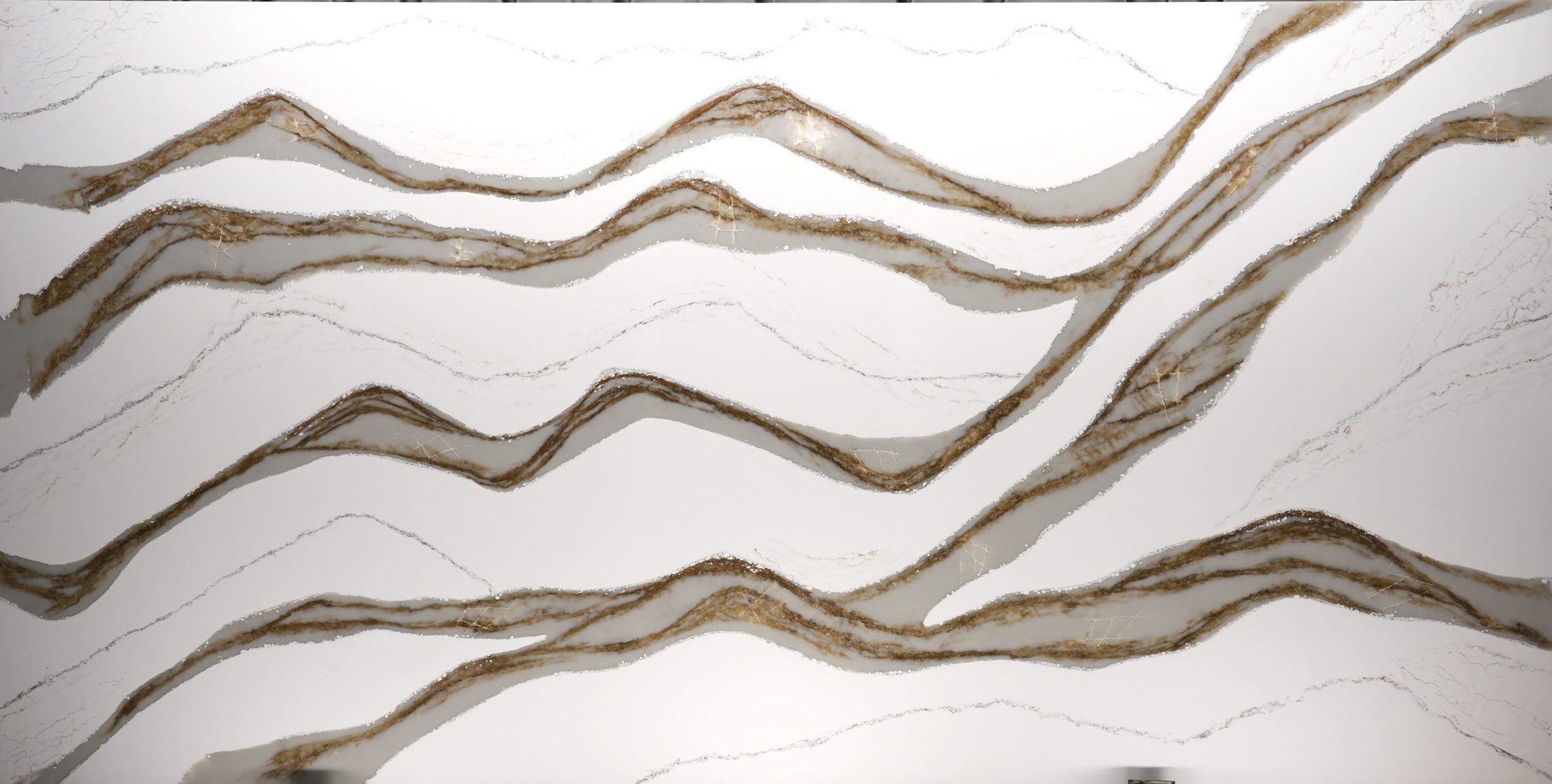 Honeycomb Cream Quartz Worktop by Artemistone — image 1