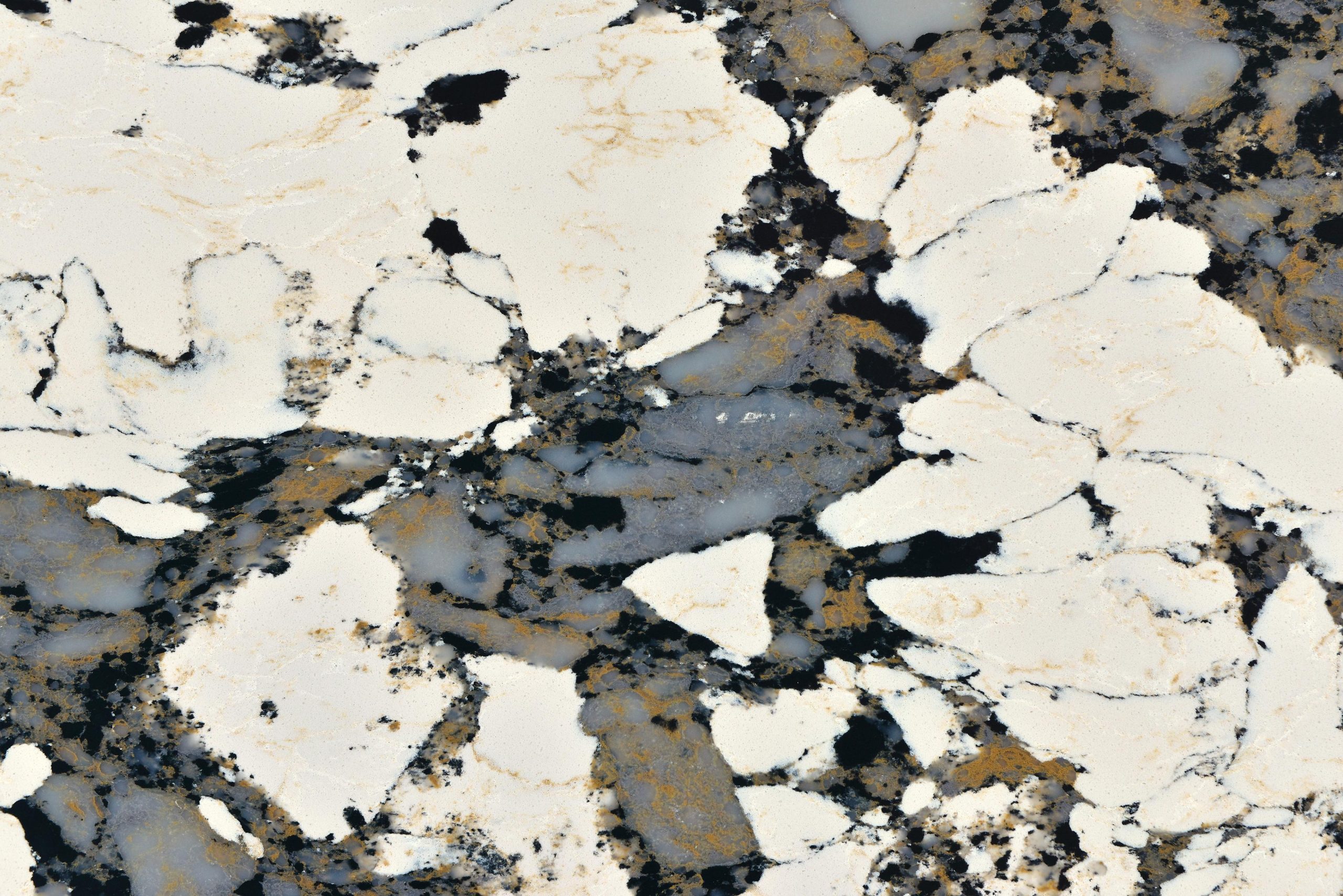 Macchia Vecchia Cream Quartz Worktop by Artemistone — image 5