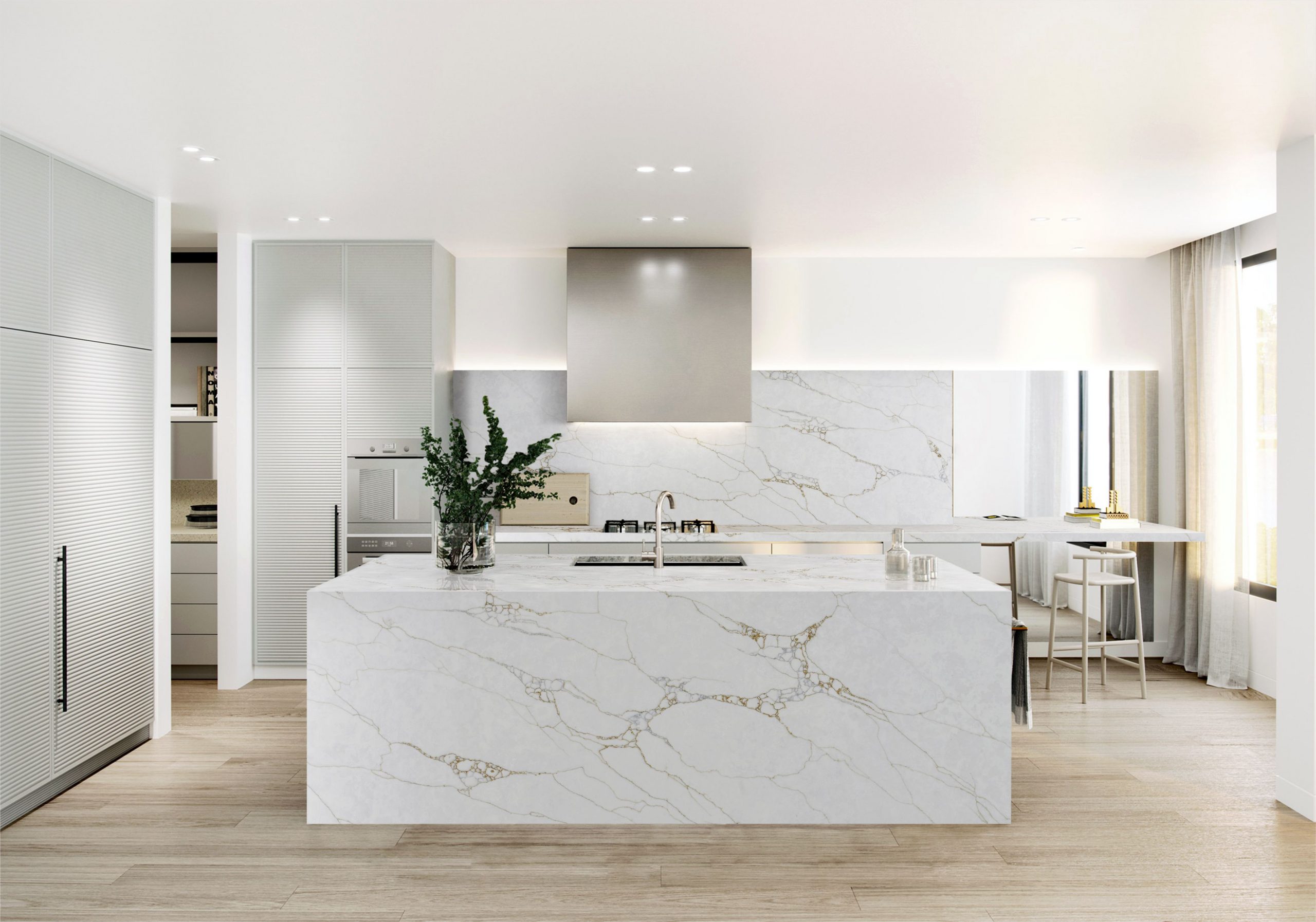 Maia Gold Gold Quartz Worktop by Artemistone — image 3