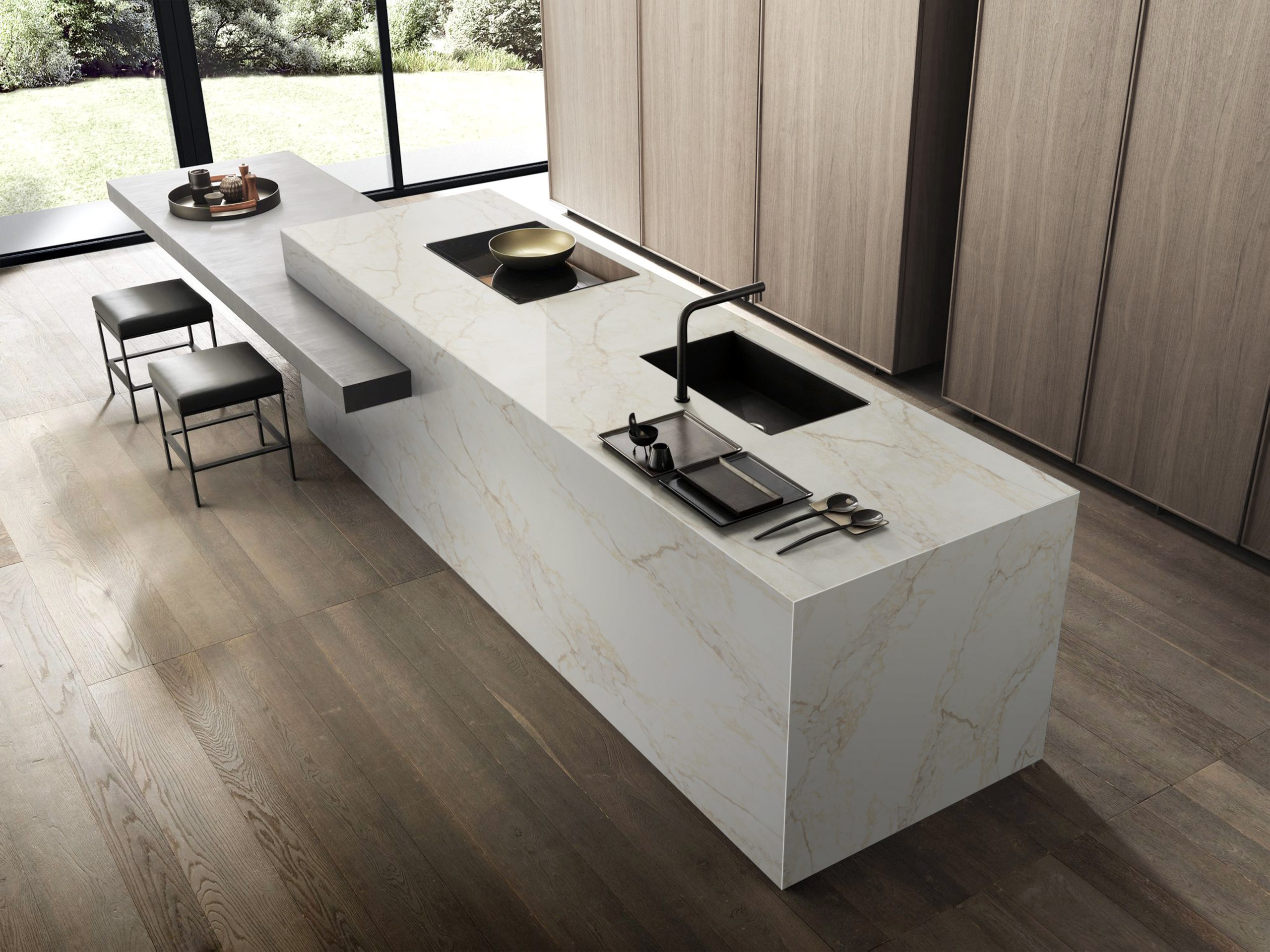 Marvel Cream Cream Quartz Worktop by Artemistone — image 2