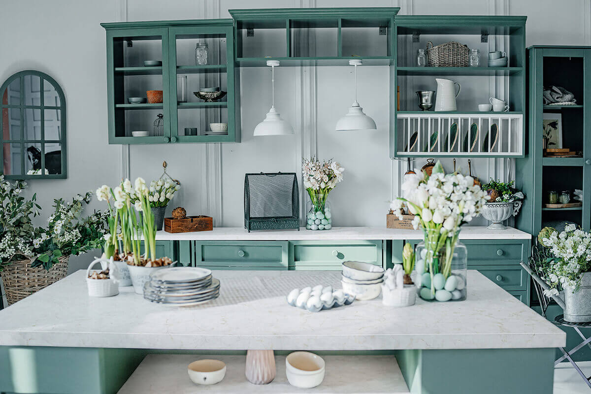 Monterosa Bronze Cream Quartz Worktop by Artemistone — image 4