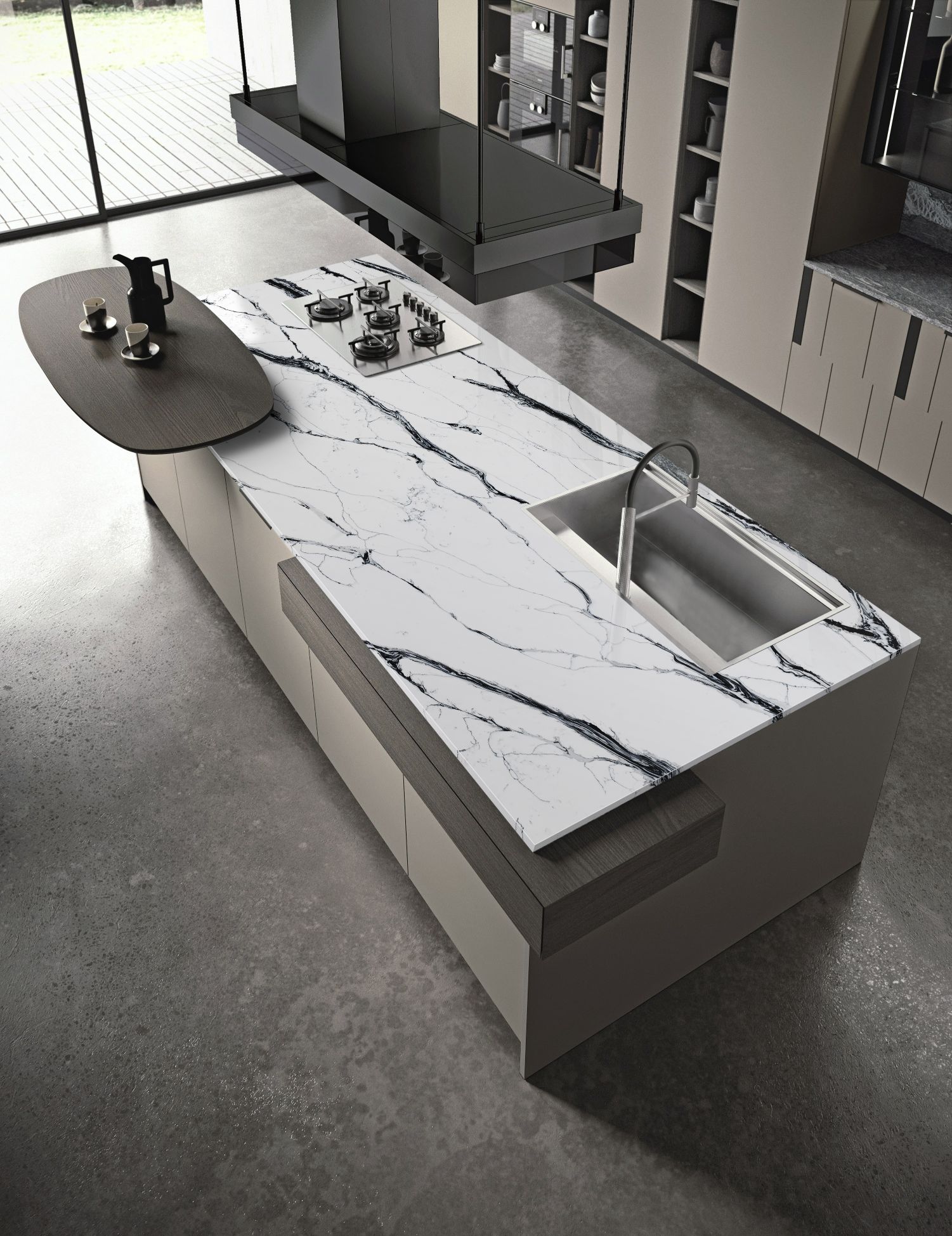 Nero Black Quartz Worktop by Artemistone — image 2