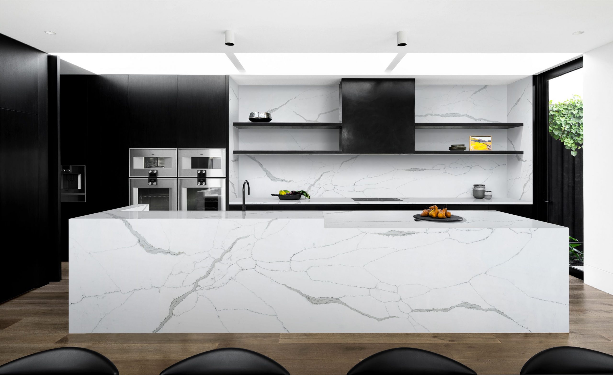 New Venetian Cream Quartz Worktop by Artemistone — image 2