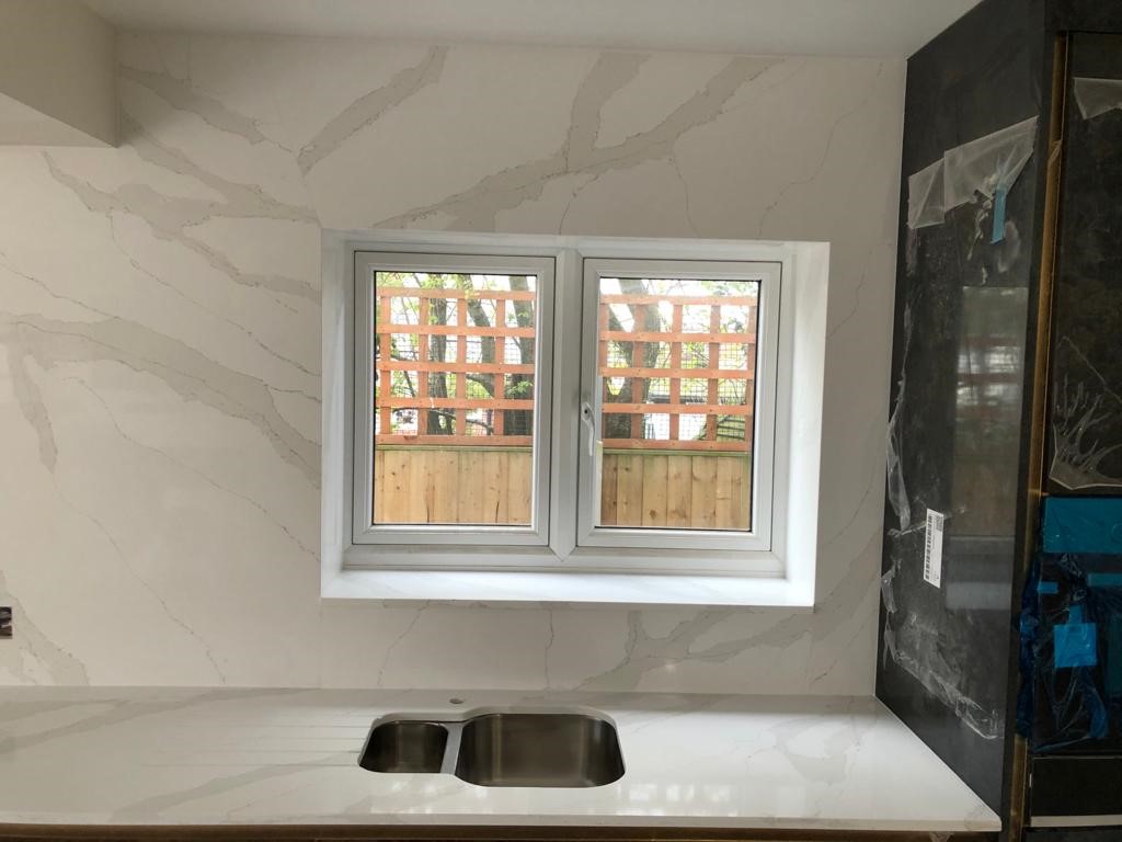 Oro Cream Quartz Worktop by Artemistone — image 2