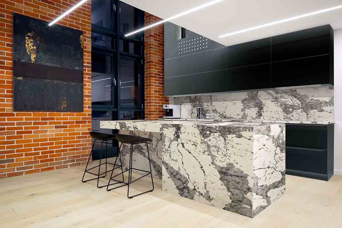 Pandora Cream Quartz Worktop by Artemistone — image 2