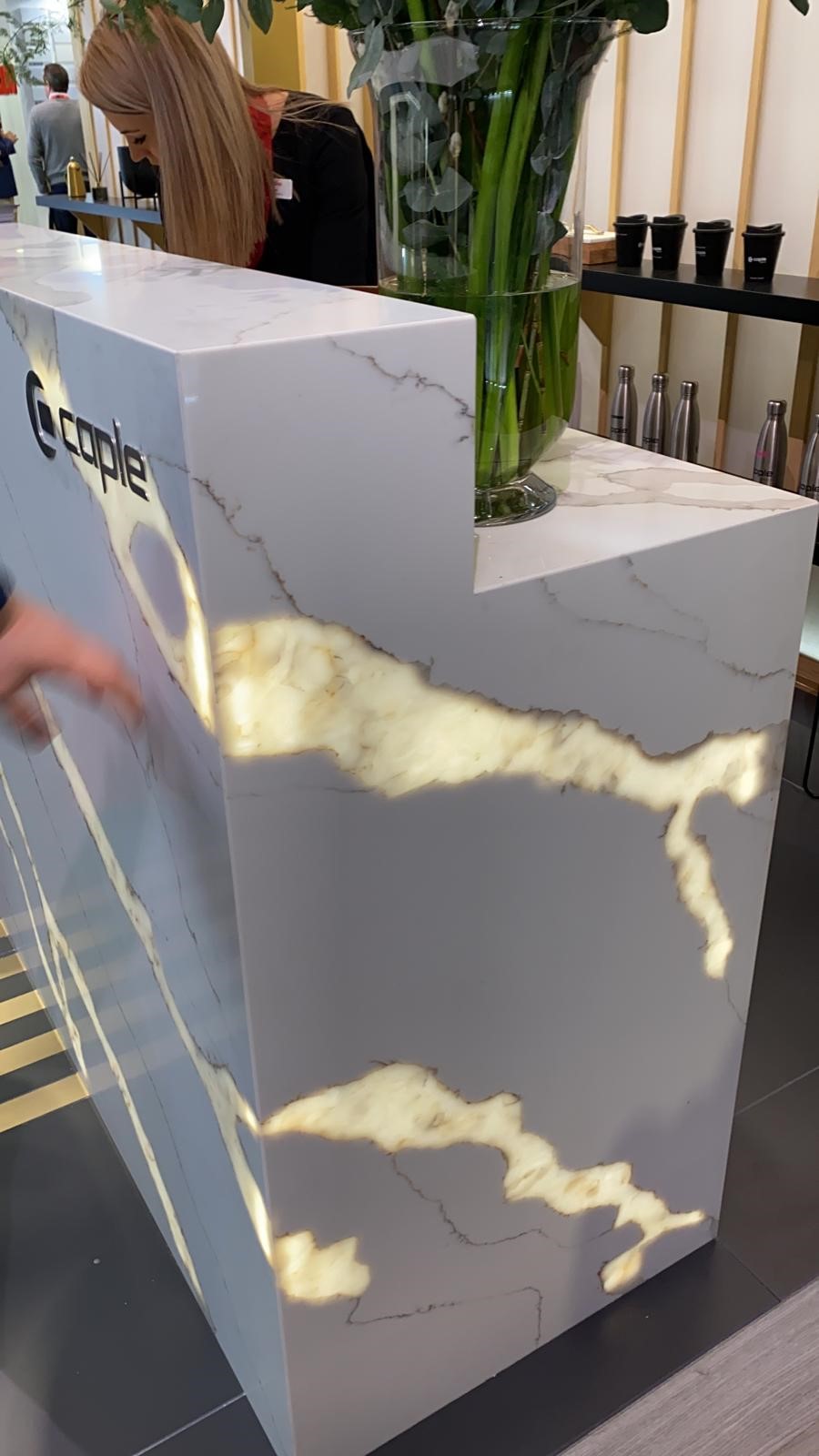 Portofino Cream Quartz Worktop by Artemistone — image 2