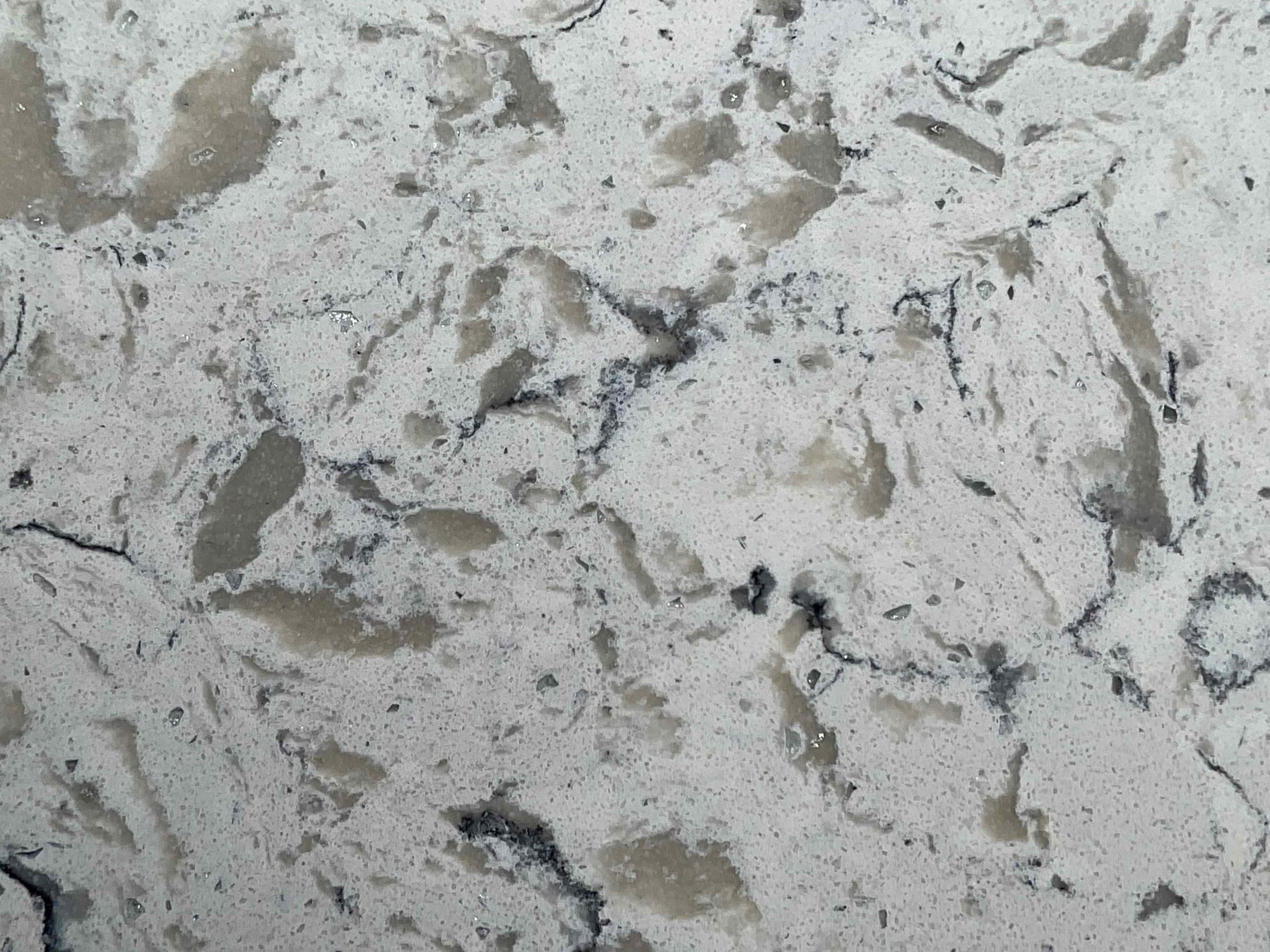 Rainforest Grey Quartz Worktop by Artemistone — image 2