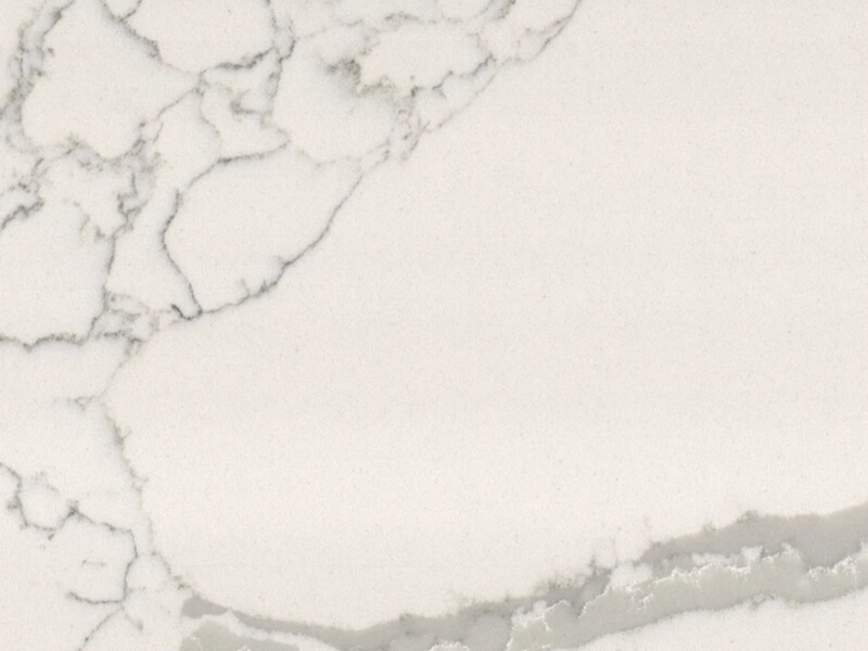 Bianco Calcatta Grey Quartz Worktop by Bloomstones — image 2