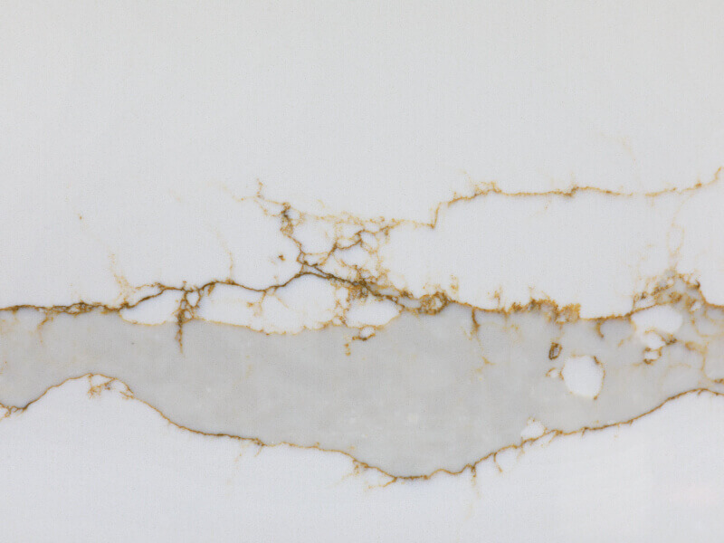 Calacatta Classico Gold, White Quartz Worktop by Bloomstones