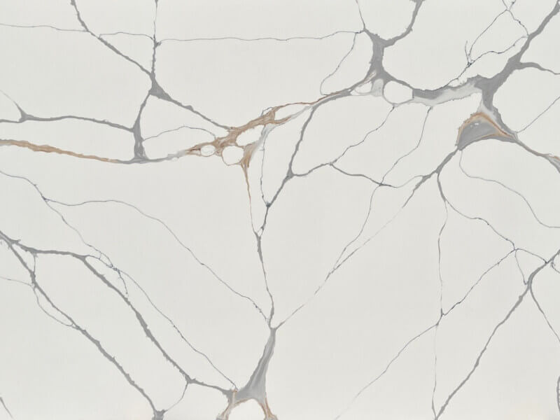 Calacatta Ragno Grey Quartz Worktop by Bloomstones — image 2