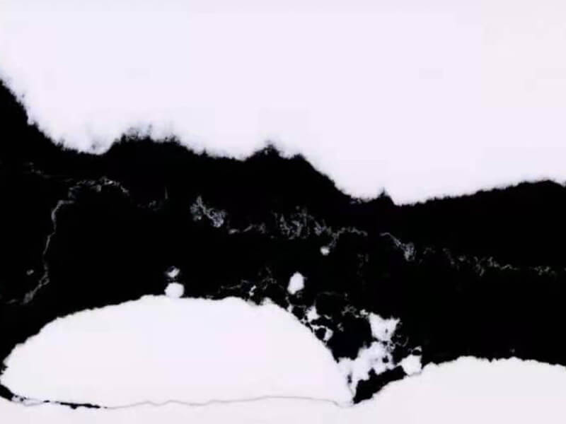 Calacutta Panda Black, White Quartz Worktop by Bloomstones — image 2