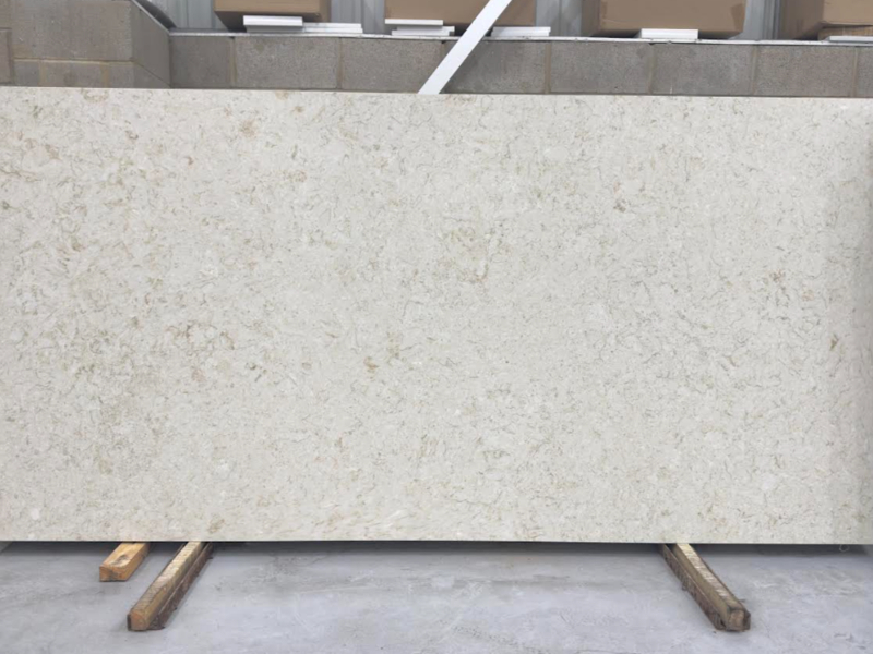 Perla Gold Cream Quartz Worktop by Bloomstones — image 2