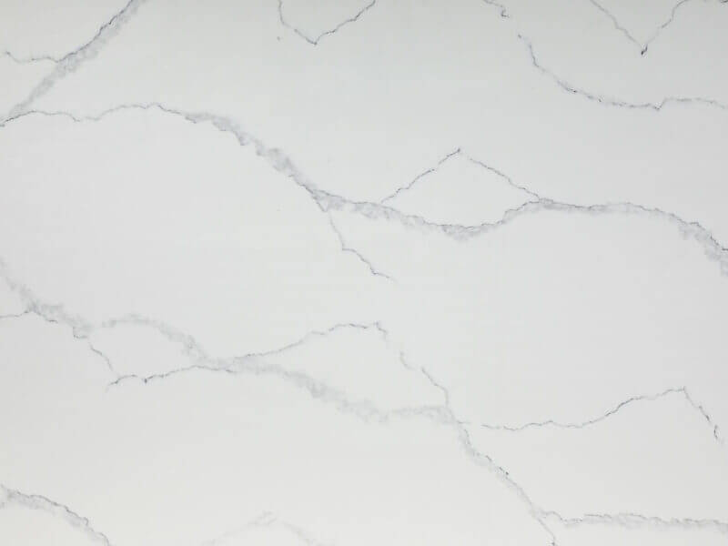 Statuario Premium Grey, White Quartz Worktop by Bloomstones — image 2