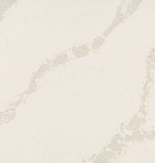 Calacatta Nectar Caesarstone Whites Quartz Worktop by Caesarstone