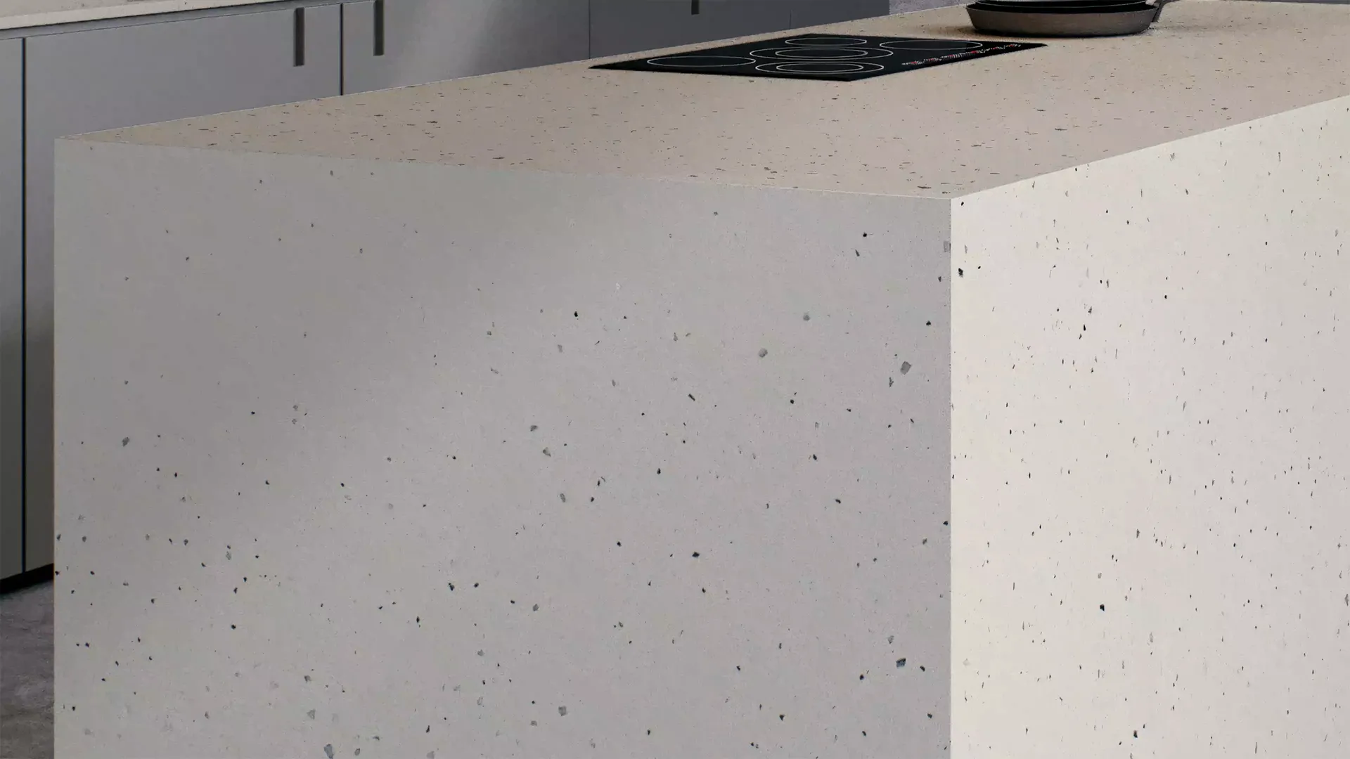Frozen Terra Caesarstone Whites Quartz Worktop by Caesarstone — image 2