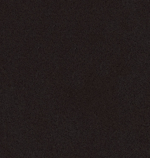 Jet Black Caesarstone Black Quartz Worktop by Caesarstone — image 1