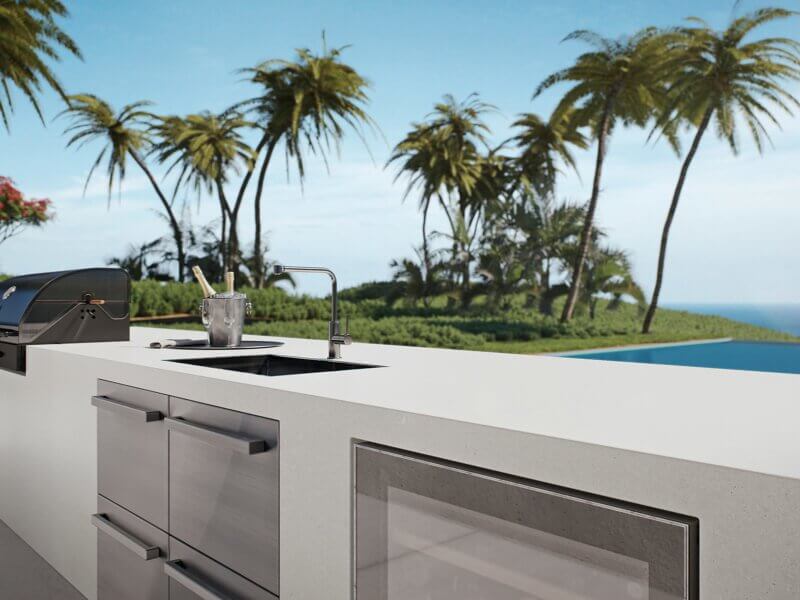 Midday Caesarstone White Quartz Worktop by Caesarstone — image 2