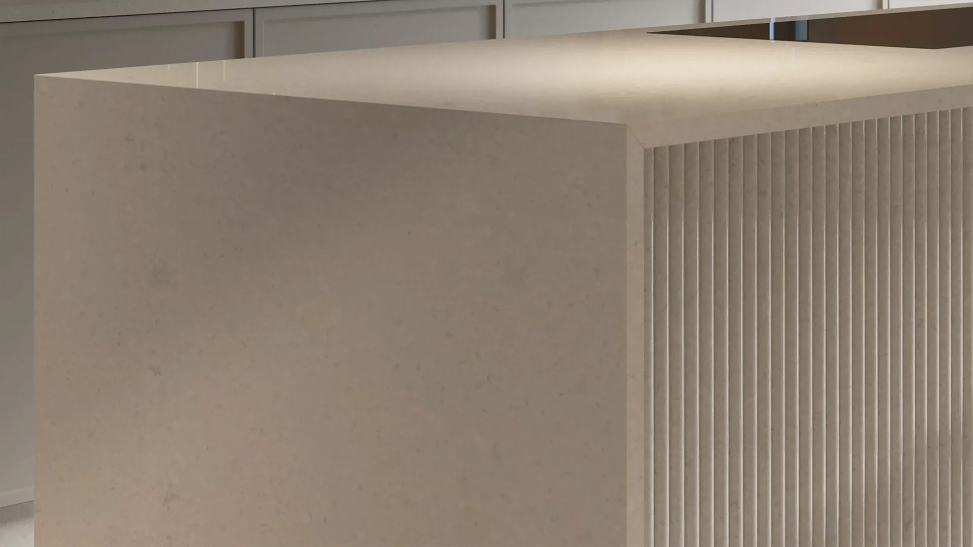 Pebble Caesarstone Greys Quartz Worktop by Caesarstone — image 2