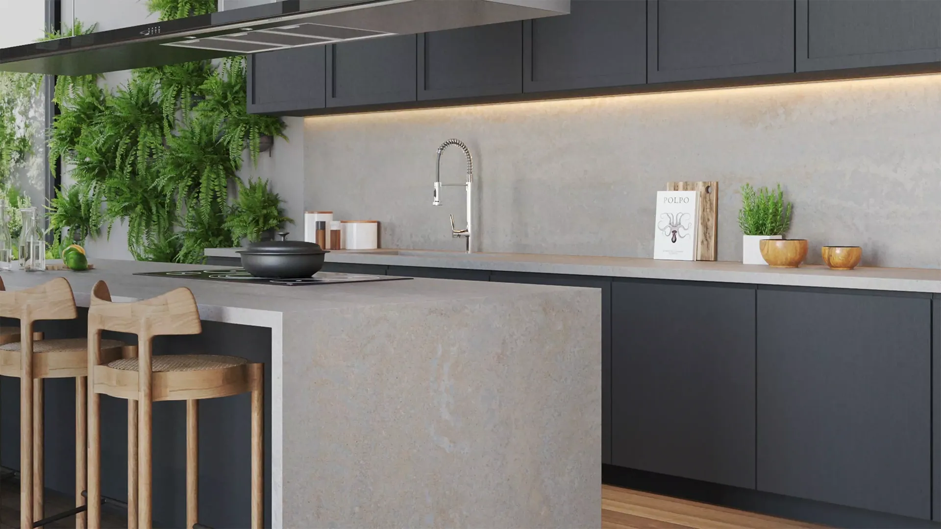 Primordia Caesarstone Greys Quartz Worktop by Caesarstone — image 2