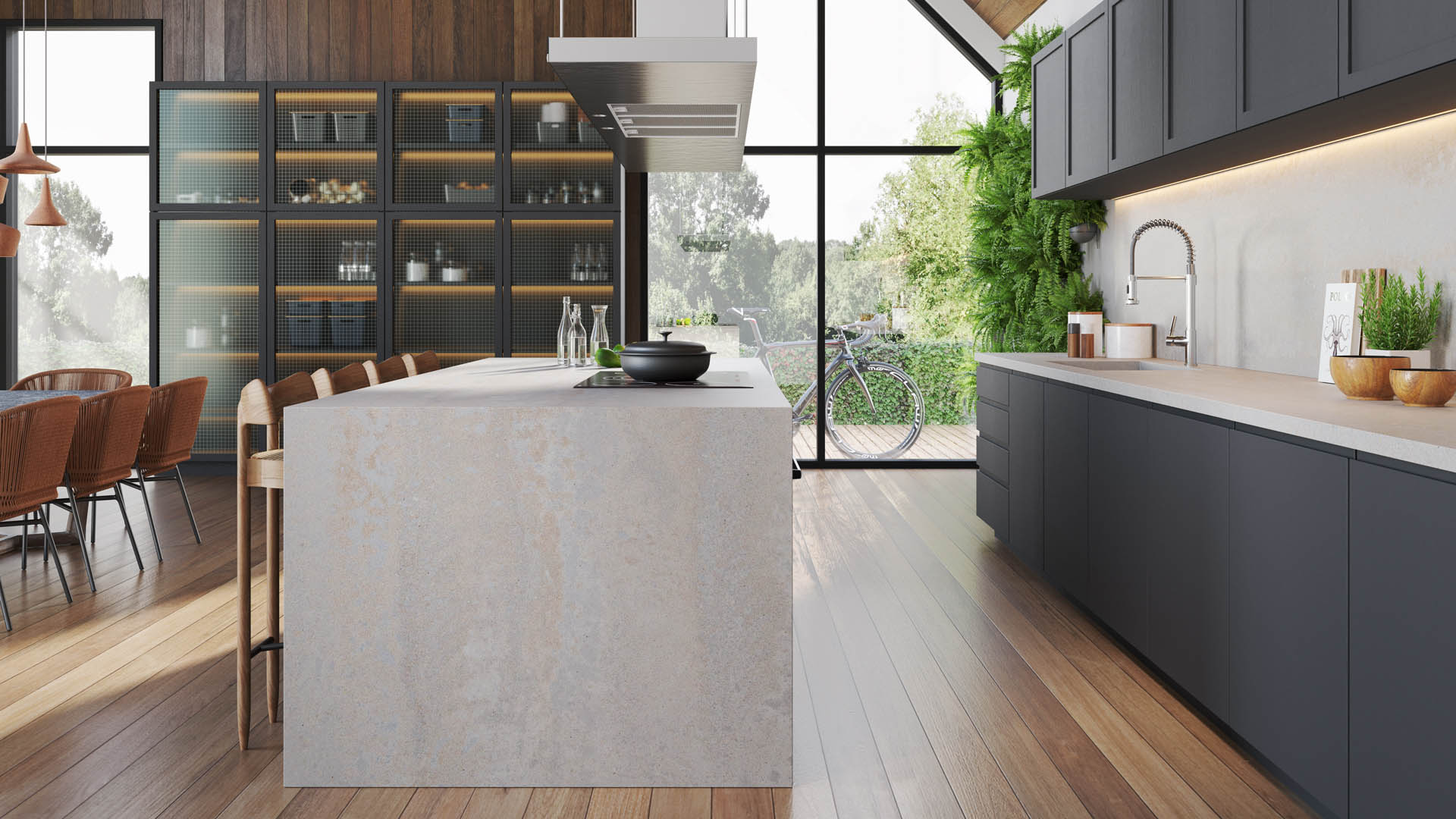 Primordia Caesarstone Greys Quartz Worktop by Caesarstone — image 4