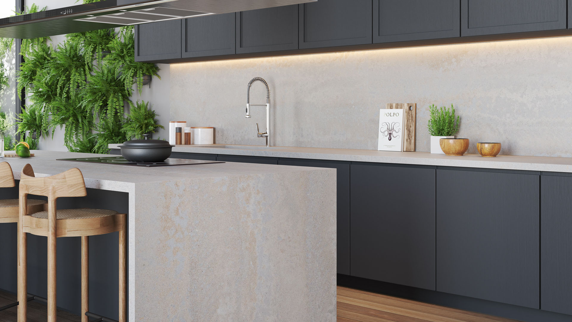 Primordia Caesarstone Greys Quartz Worktop by Caesarstone — image 3