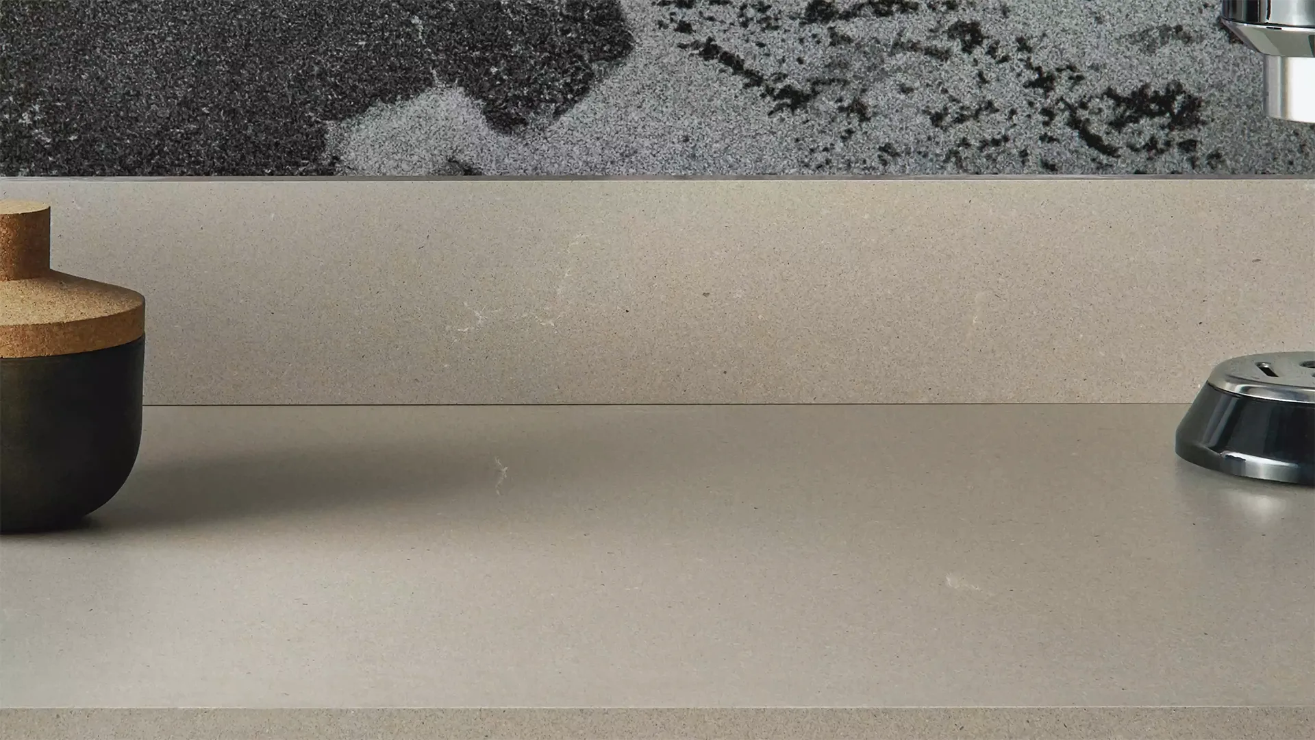 Raw Concrete Caesarstone Greys Quartz Worktop by Caesarstone — image 2