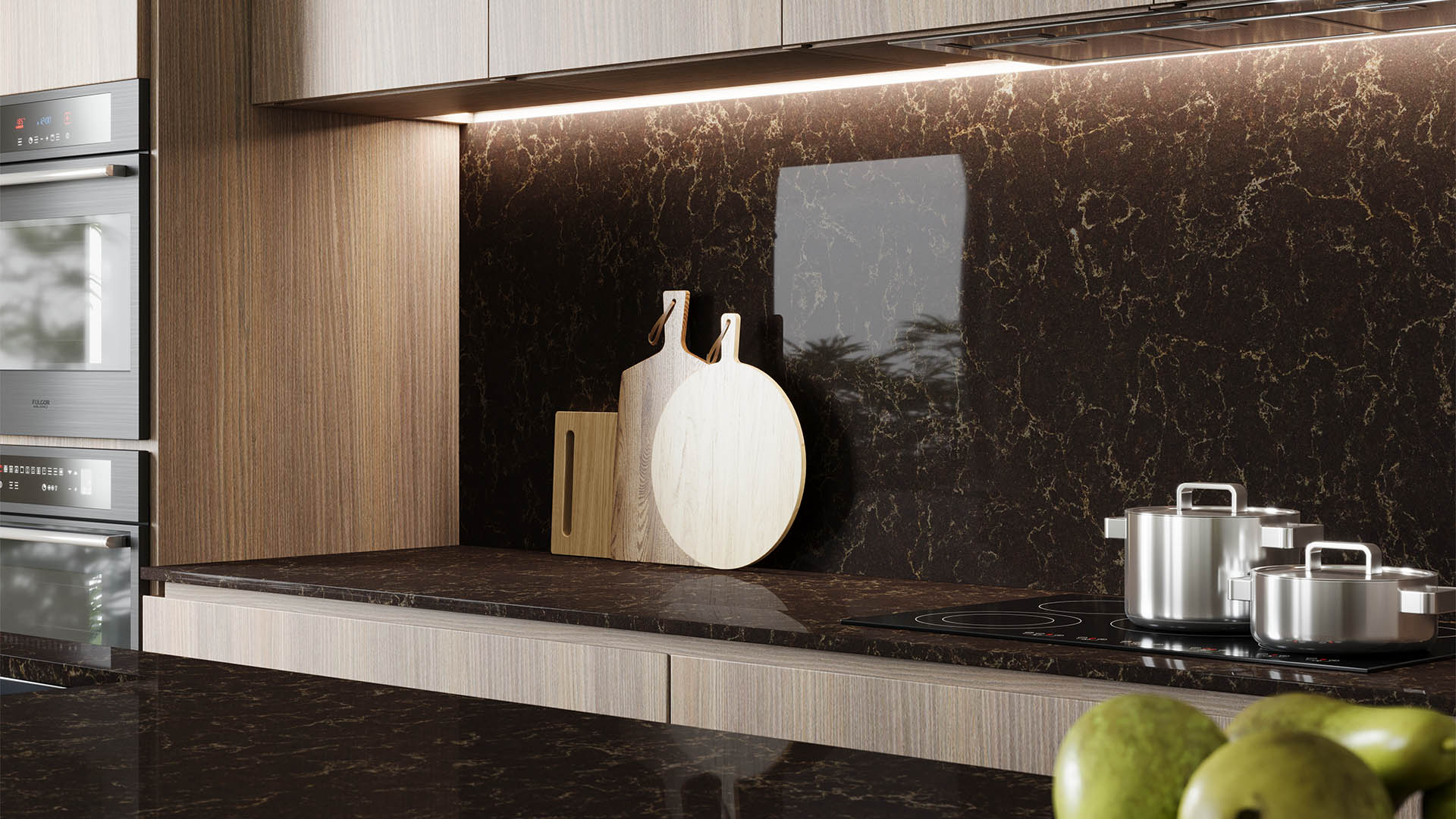 Woodlands Caesarstone Browns Quartz Worktop by Caesarstone — image 4