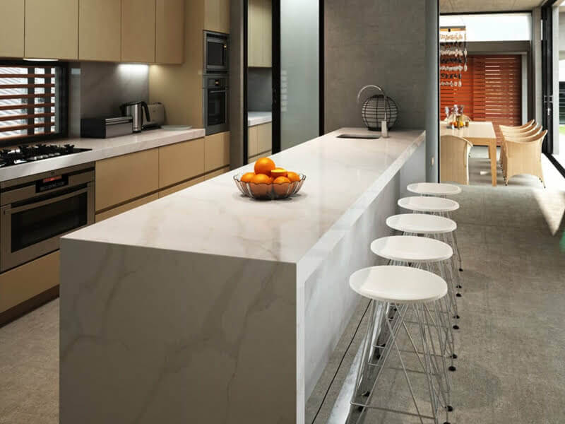 Calacatta Nuvo White Quartz Worktop by Cimstone — image 2