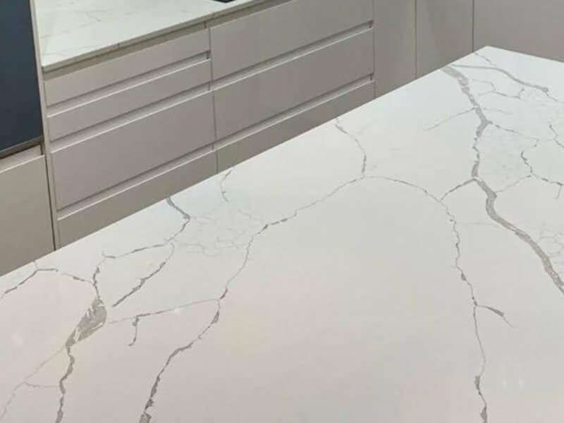 Calacatta Venato White Quartz Worktop by Cimstone — image 2