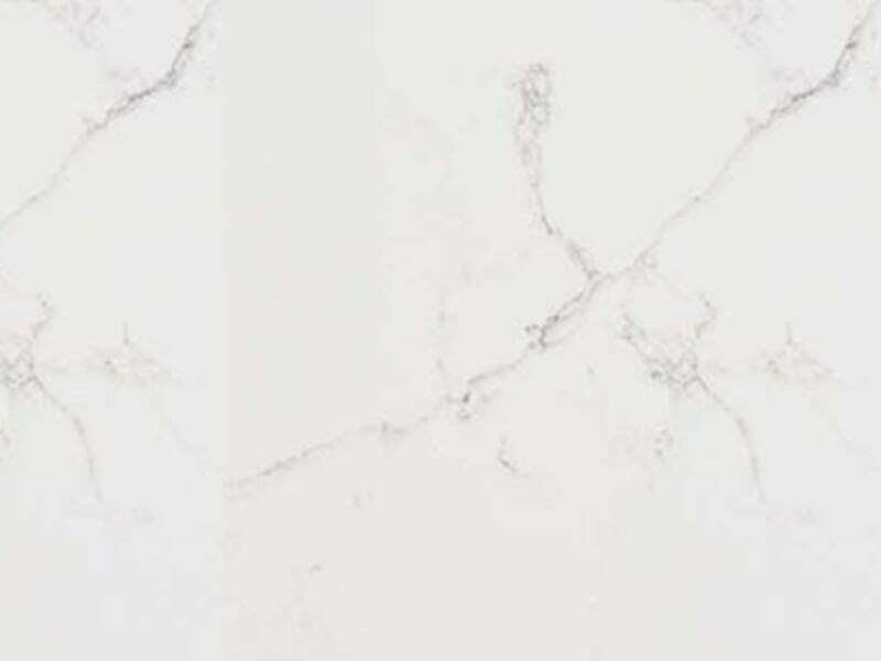 Cortina White Quartz Worktop by Cimstone