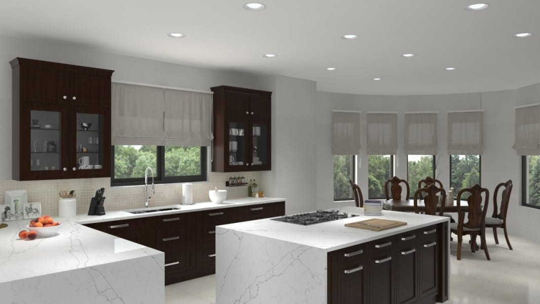 Alaska Bianca CQS Quartz Worktop by Classic Quartz Stone — image 2