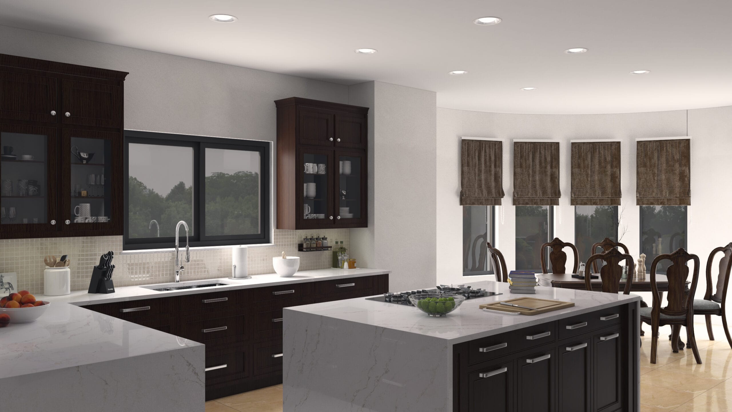 Calacatta Milan CQS White Quartz Worktop by Classic Quartz Stone — image 4