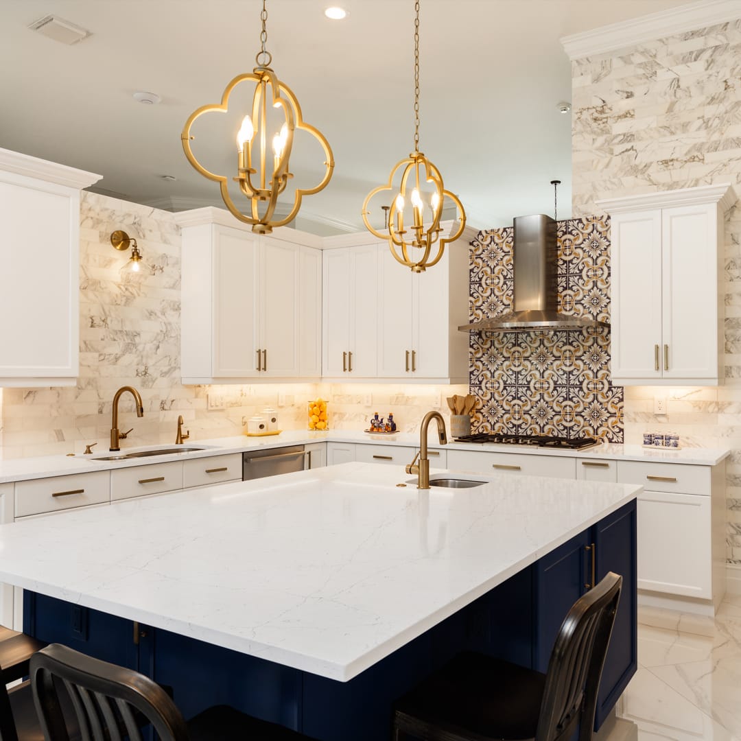 Calacatta Miranda CQS Grey, White Quartz Worktop by Classic Quartz Stone — image 3