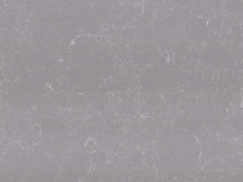 Elegant Grey CQS Grey, White Quartz Worktop by Classic Quartz Stone