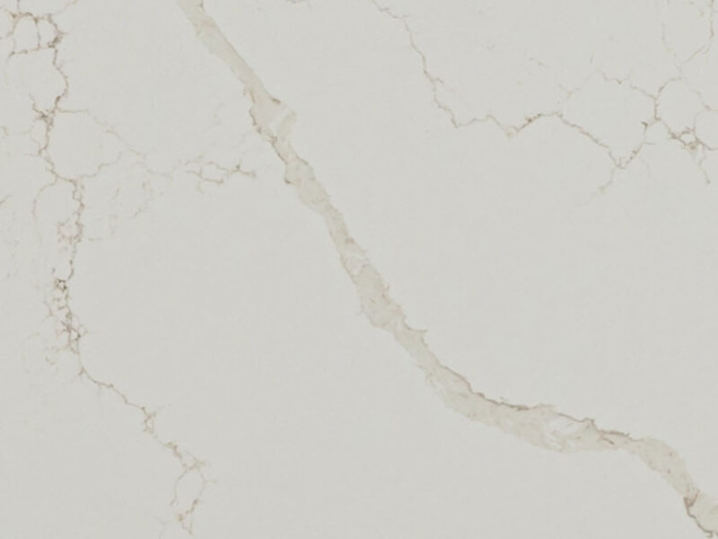Elio CQS White Quartz Worktop by Classic Quartz Stone — image 1