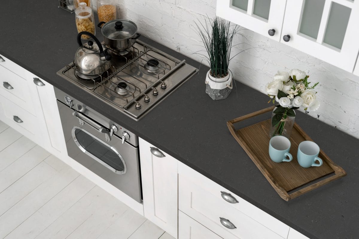 Milet CQS Grey Quartz Worktop by Classic Quartz Stone — image 2
