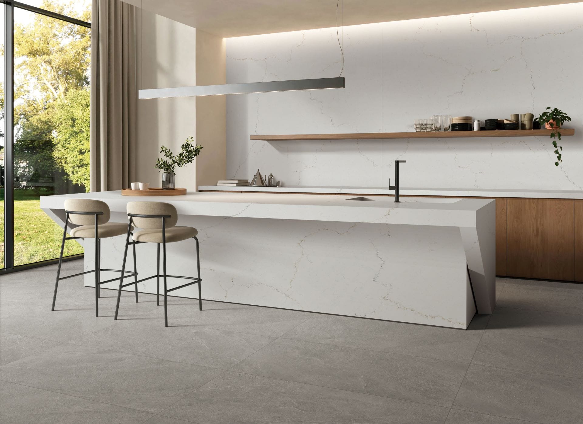 Misterio Mix CQS Quartz Worktop by Classic Quartz Stone — image 2