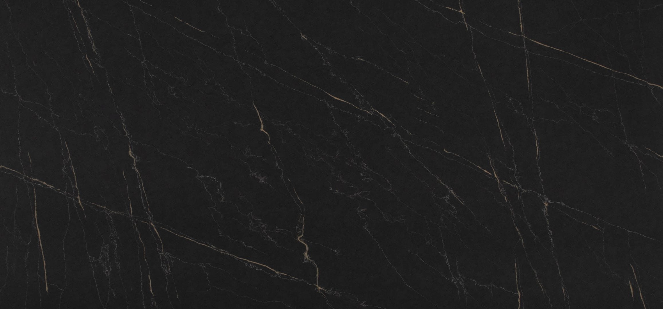 Portoro CQS Black Quartz Worktop by Classic Quartz Stone — image 1
