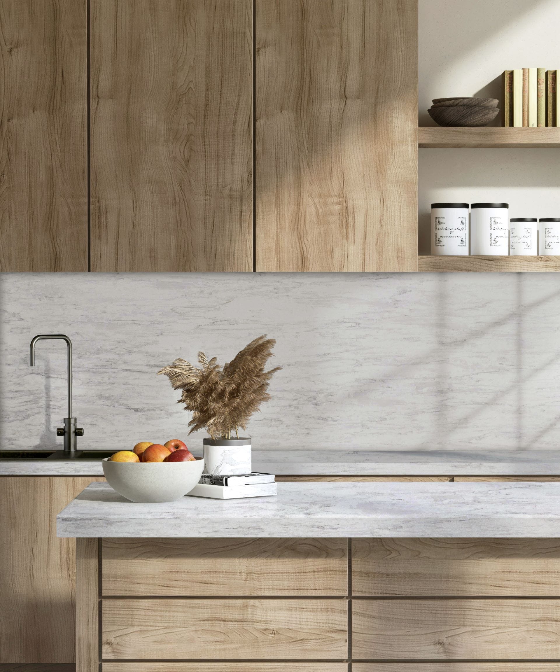 Twizzle Grey CQS Quartz Worktop by Classic Quartz Stone — image 2