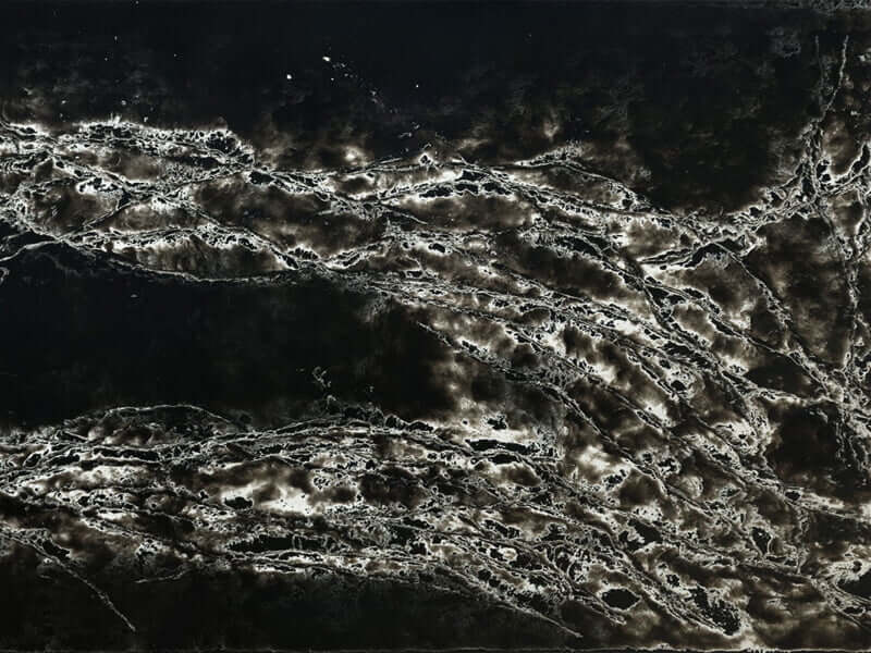 Compac Ice Max Black Black Quartz Worktop by Compac