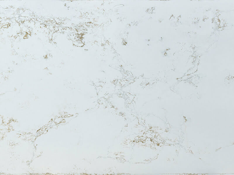 Compac Nebulous Gold White Quartz Worktop by Compac