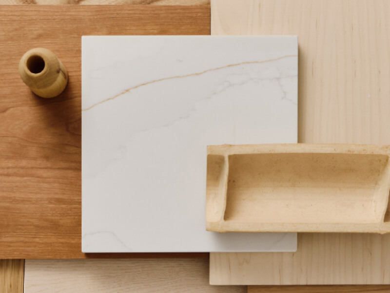 Calacatta Oro White Quartz Worktop by Fugenstone — image 2